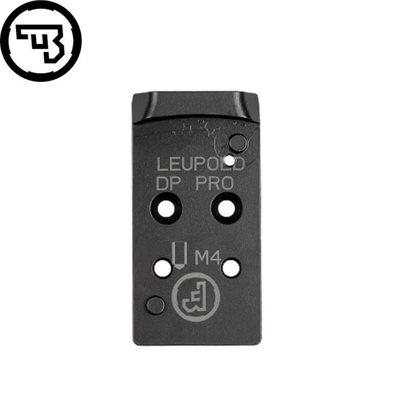 CZ P-10 Optics Ready piastra adattatrice | Leupold DPP impronta - Ubitzu
