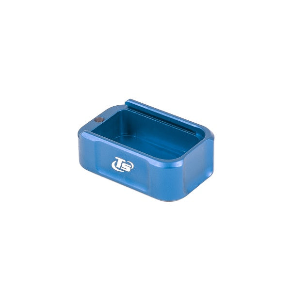 Tanfoglio fondello caricatore alu per Small Frame | +2 colpi - Blu - Ubitzu
