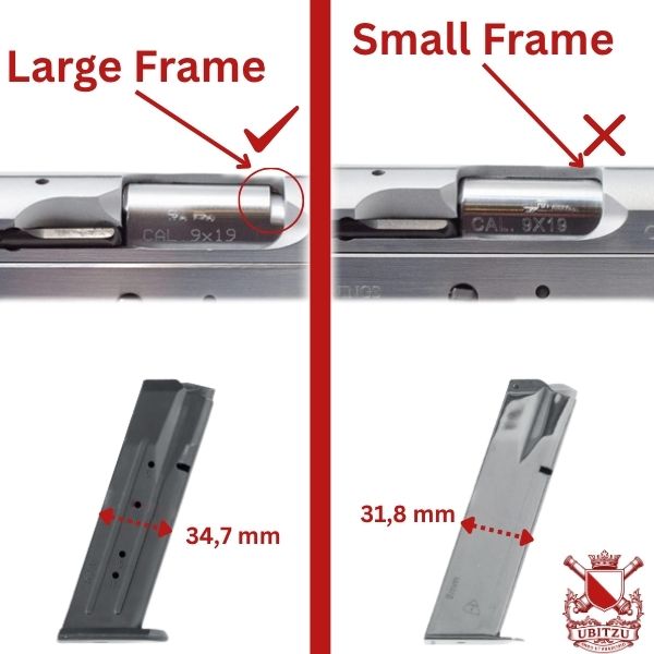 Tanfoglio magwell in alluminio per Large Frame - Ubitzu