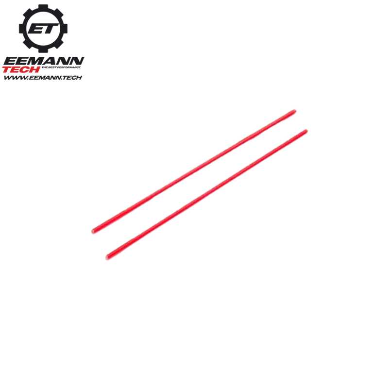 Inserti universali in fibra ottica per mire | set da 2 pezzi - Rosso 1.0 mm - Ubitzu