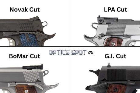 1911 [LPA Cut] red dot mount | type B [RMR & RTS footprint] - Ubitzu