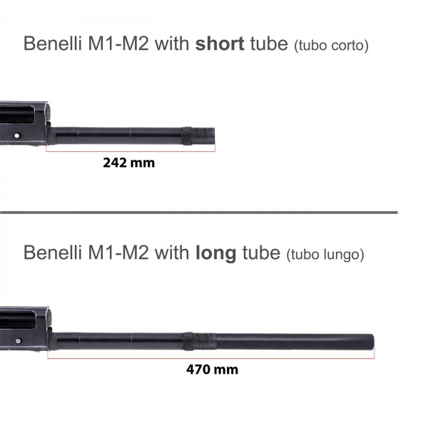 Benelli M1 handguard con tubo lungo | M-Lok - Ubitzu