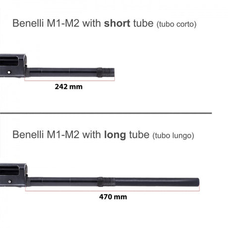 Benelli M2 & M2 SP handguard con tubo corto | M-Lok - Ubitzu