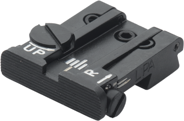 Browning Hi-Power [Sport Vigilante Mark III Practical HP40] tacca di mira regolabile | blank - Ubitzu