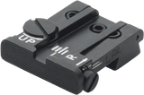 Browning Hi-Power [Sport Vigilante Mark III Practical HP40] tacca di mira regolabile | blank - Ubitzu