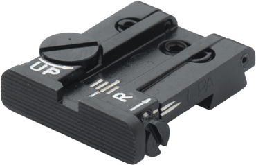 Browning Hi-Power Vigilante tacca di mira regolabile | blank - Ubitzu