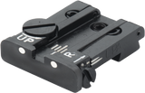 Browning Hi-Power Vigilante tacca di mira regolabile | punti bianchi - Ubitzu