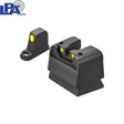 CZ P-10 Optics Ready mire semi-regolabili co-witness | punti luminescenti - Ubitzu