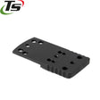 CZ P-10 [P-10C P-10F P-10S] attacco red dot | tipo A [RMSc DPP Docter impronta] - Ubitzu
