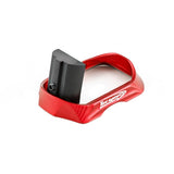 Glock 17 gen.5 [adatto anche a G34 G45] magwell in alluminio | Tactical - Rosso - Ubitzu