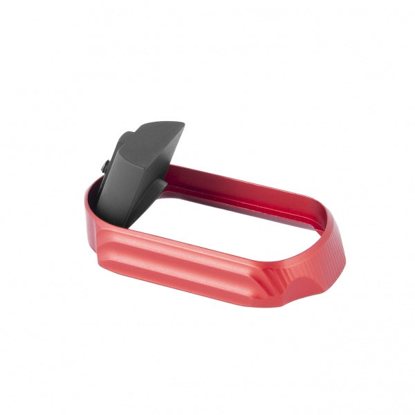 Glock 19X magwell in alluminio - Rosso - Ubitzu