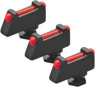 Glock [G17 G19 G26 & other] mirino | fibra ottica - Ubitzu