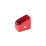 Glock [G17 G34 G45] fondello caricatore in alluminio | +5 colpi - Rosso - Ubitzu