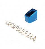 Glock [G17 G34 G45] fondello caricatore in alluminio | +6 colpi - Blu - Ubitzu