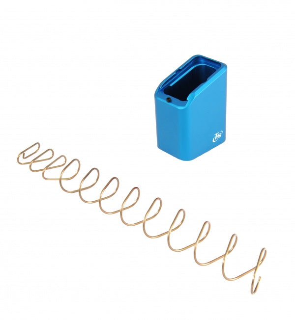 Glock [G17 G34 G45] fondello caricatore alu | +9 colpi - Blu - Ubitzu