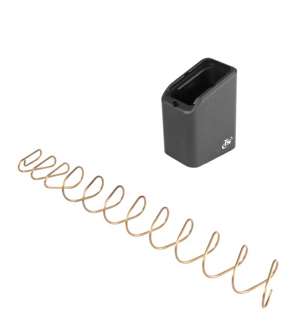 Glock [G17 G34 G45] fondello caricatore alu | +9 colpi - Nero - Ubitzu
