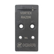 KMR W-02 & L-02 Optics Ready piastra adattatrice | impronta Vortex Razor - Ubitzu