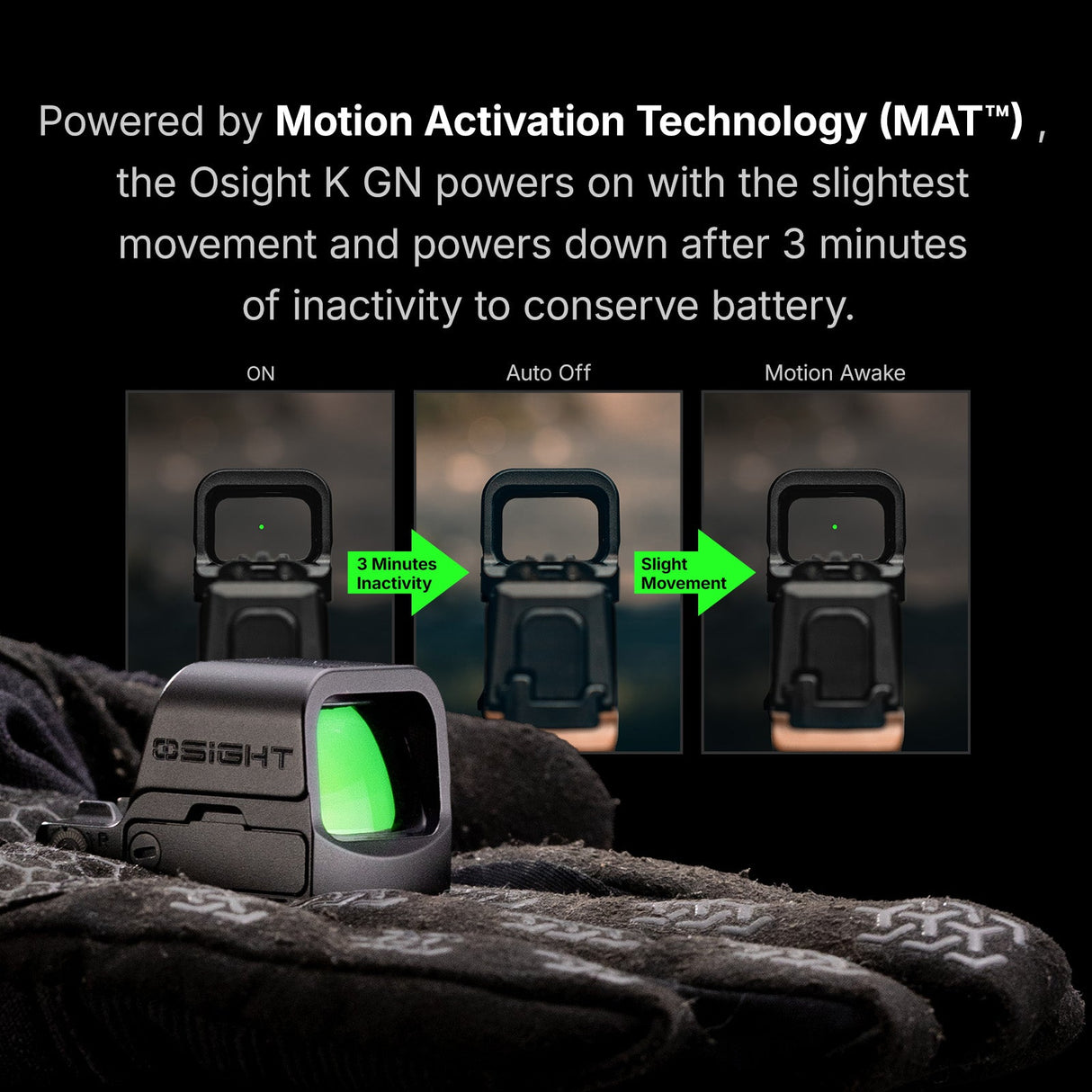 Osight K [green] - Servizio