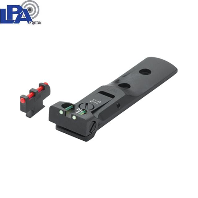 Smith & Wesson revolver [686 629 19 66 586 & other] mire regolabili [molla-front sight] | fibra ottica - Ubitzu