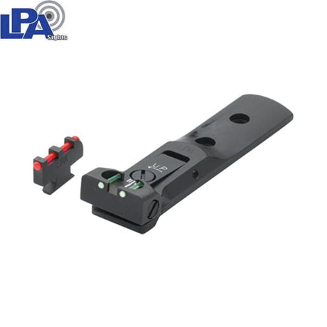 Smith & Wesson revolver [686 629 19 66 586 & other] mire regolabili [molla-front sight] | fibra ottica - Ubitzu