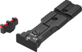 Smith & Wesson revolver [686 629 19 66 586 & other] red dot ready mire regolabili | fibra ottica - Ubitzu