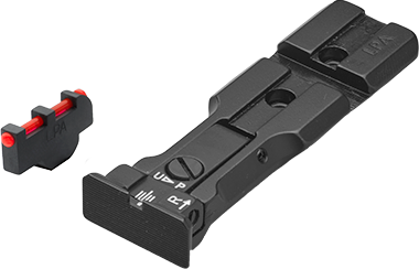 Smith & Wesson revolver [686 629 19 66 586 & other] red dot ready mire regolabili | fibra ottica - Ubitzu
