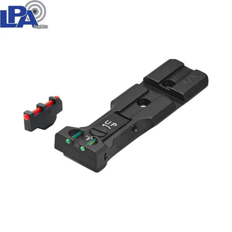 Smith & Wesson revolver [686 629 19 66 586 & other] mire regolabili predisposte per red dot [pin-front sight] | fibra ottica