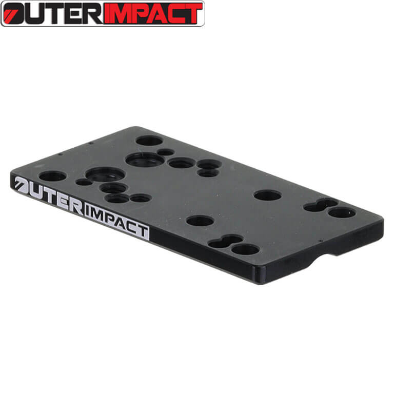 Springfield [XD,XDM XDS] & HS [XDM HS-9 XDS] attacco red dot | tipo C [RMR RTS Docter impronta] - Ubitzu