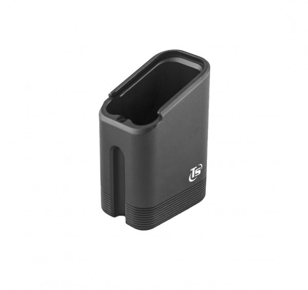 Tanfoglio fondello caricatore in alluminio per Large Frame | +9 colpi - Nero - Ubitzu