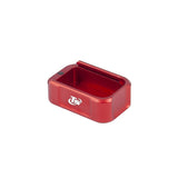 Tanfoglio fondello caricatore alu per Small Frame | +2 colpi - Rosso - Ubitzu