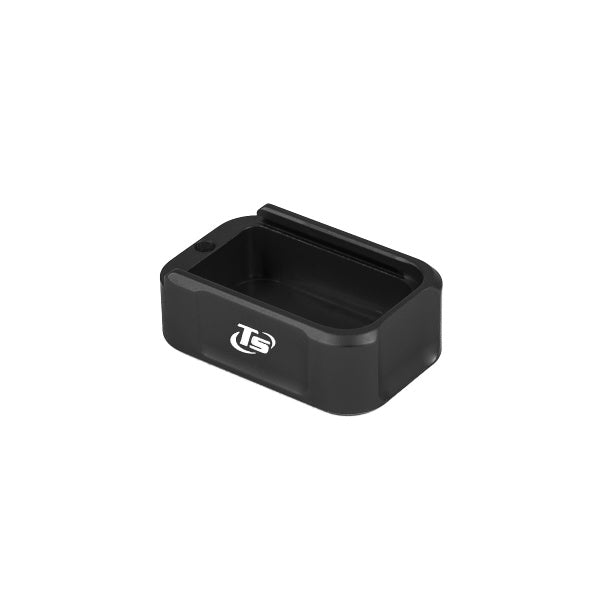 Tanfoglio fondello caricatore alu per Small Frame | +2 colpi - Nero - Ubitzu