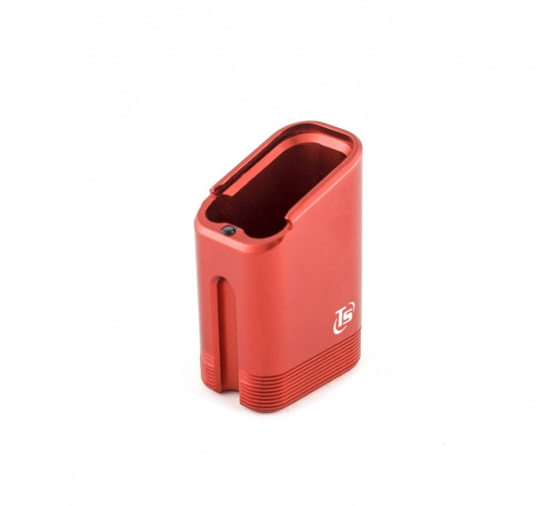 Tanfoglio fondello caricatore in alu per Small Frame | +8 colpi - Rosso - Ubitzu