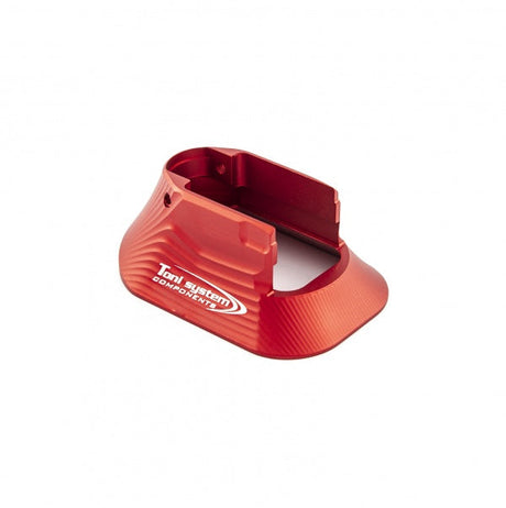Tanfoglio magwell open in alluminio per Small Frame - Rosso - Ubitzu