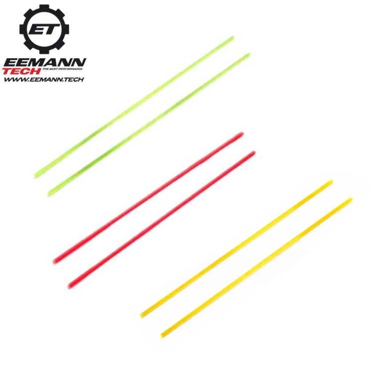 Inserti universali in fibra ottica per mire | set da 2 pezzi - Ubitzu
