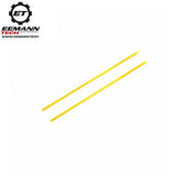 Inserti universali in fibra ottica per mire | set da 2 pezzi - Giallo 1.0 mm - Ubitzu